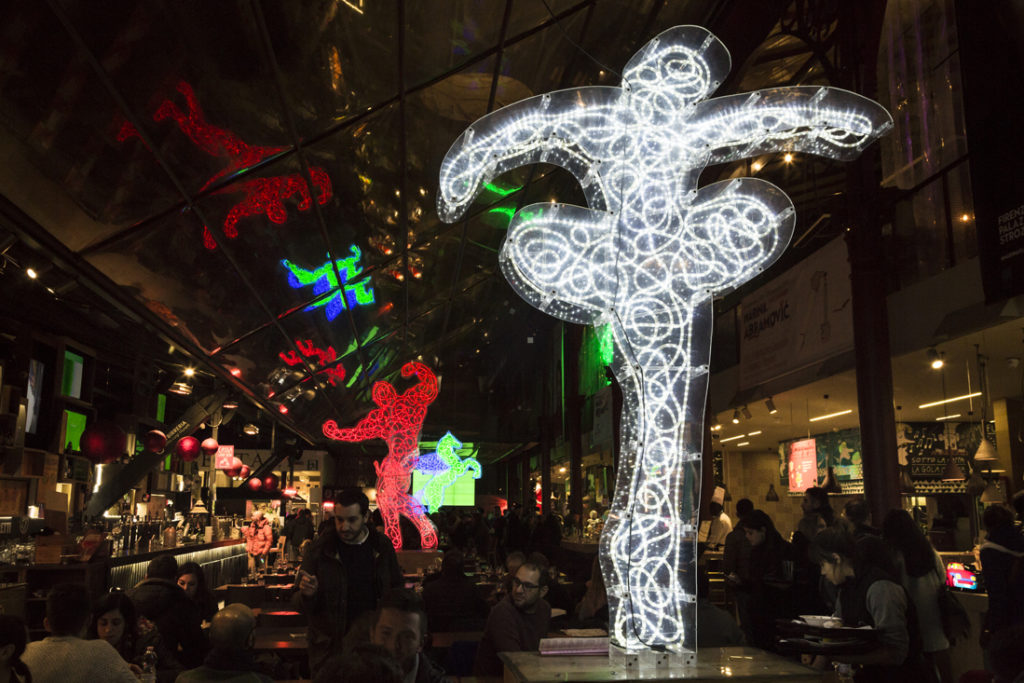 Marco Lodola - Il giardino d'inverno - Mercato Centrale Firenze