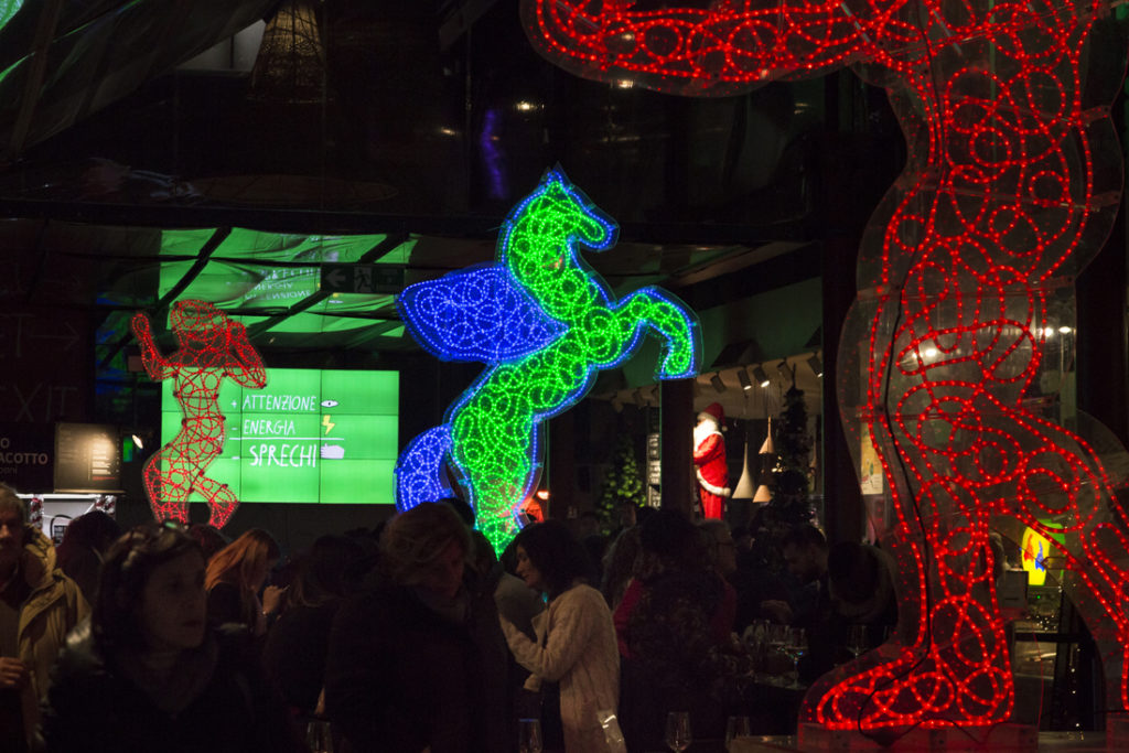 Marco Lodola - Il giardino d'inverno - Mercato Centrale Firenze