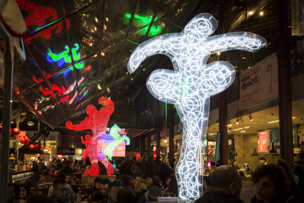 Marco Lodola - Il giardino d'inverno - Mercato Centrale Firenze