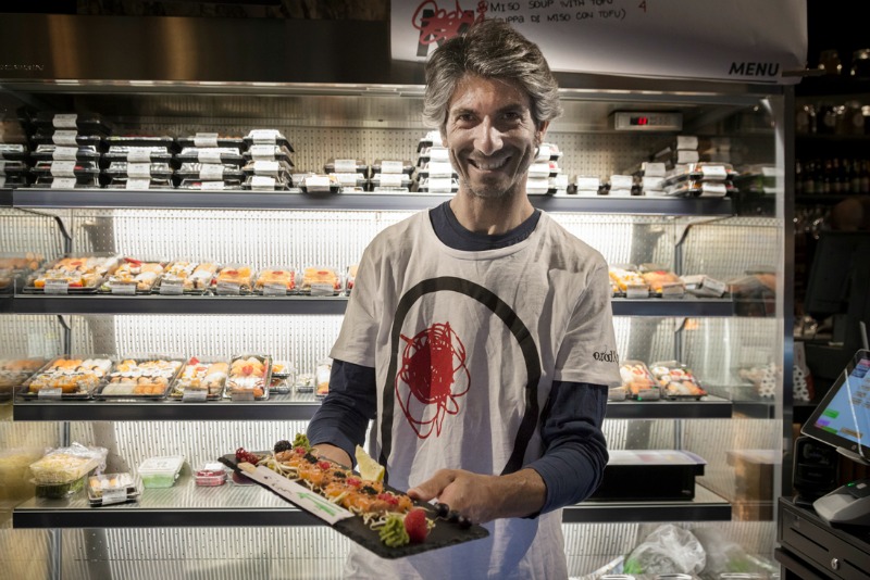 Donato Scardi: the man behind the sushi