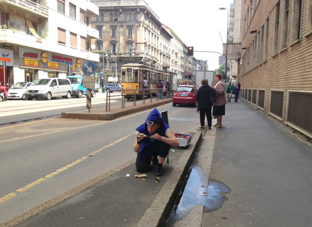 Plotting the urban Body 2013 a cura di Kunstverein. Via Fabio Filzi, Milano