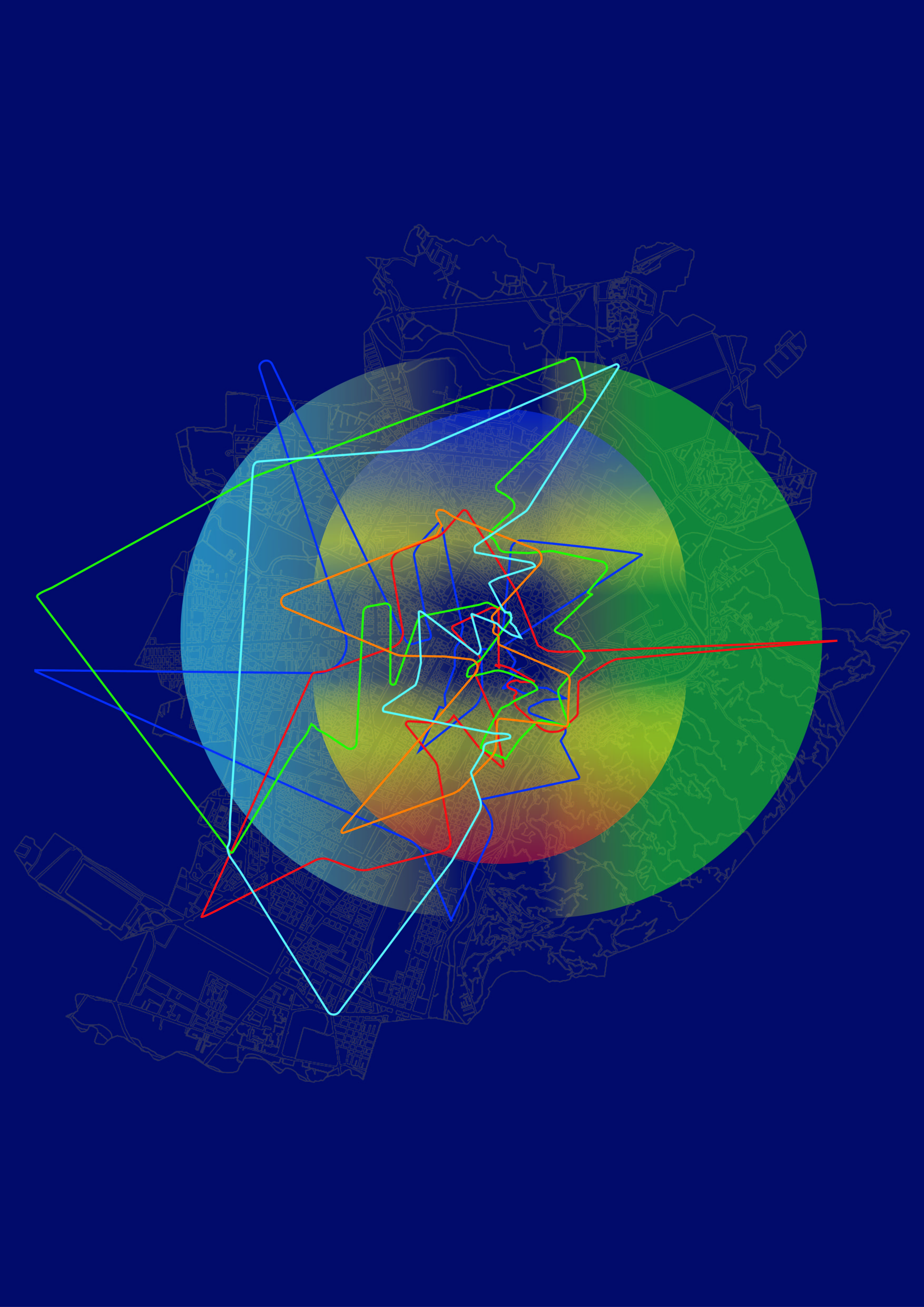 PLOTTING THE CENTRAL BODY Corpo Umano Corpo Urbano - Le spinte energetiche della città Una produzione Mercato Centrale Torino, 2019 - Cartografia energetica