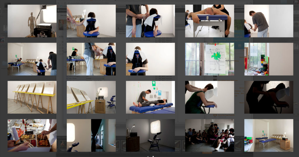 Plotting the urban Body - Open Studio, Installazione, Incontro, Viafarini, Milano 2012
